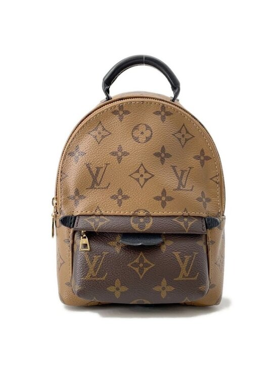 Louis Vuitton Backpack Monogram Reverse Palm Spring Mini Noir Black main image 5
